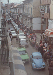 Strikers in Cochabamba